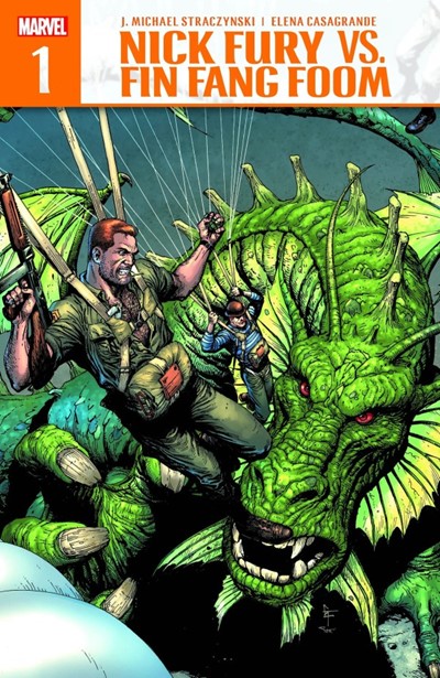 Nick Fury vs. Fin Fang Foom (2025 series) #1 cover