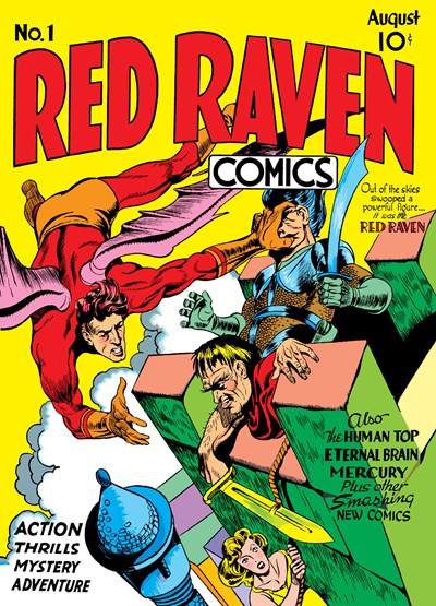 Red Raven Comics #1 cover