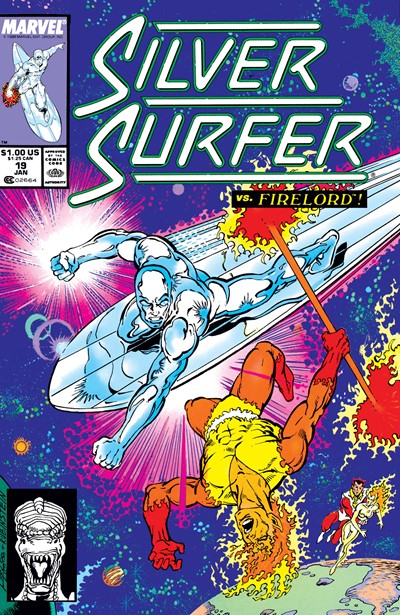 Silver Surfer #19 cover