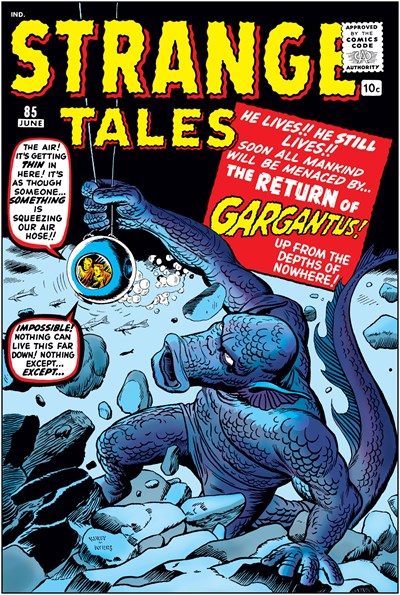 Strange Tales #85 cover