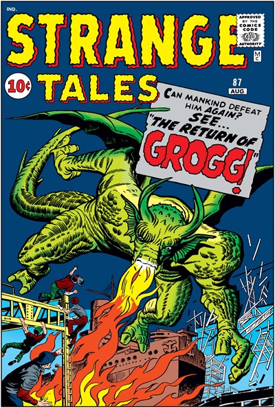 Strange Tales #87 cover