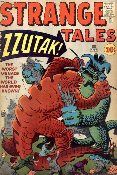 Strange Tales #88 cover