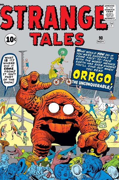 Strange Tales #90 cover