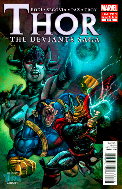 Thor: The Deviants Saga #2 cover