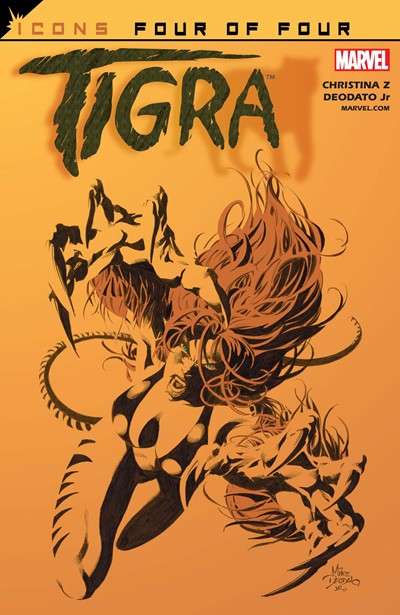 Tigra #4 cover