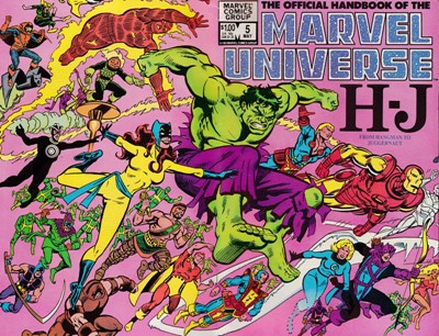 Official Handbook of the Marvel Universe, The #5