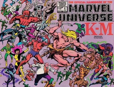 Official Handbook of the Marvel Universe, The #6