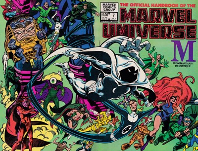 Official Handbook of the Marvel Universe, The #7
