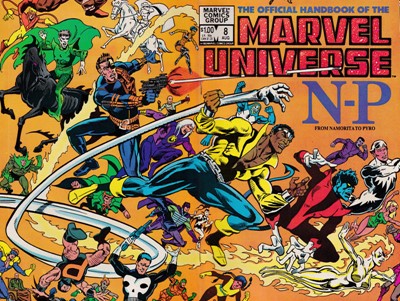 Official Handbook of the Marvel Universe, The #8