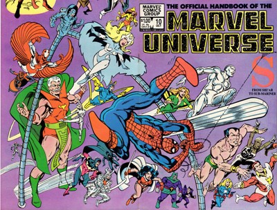 Official Handbook of the Marvel Universe, The #10