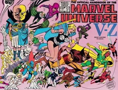 Official Handbook of the Marvel Universe, The #12