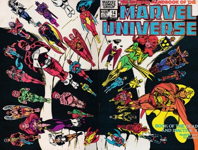 Official Handbook of the Marvel Universe, The #14