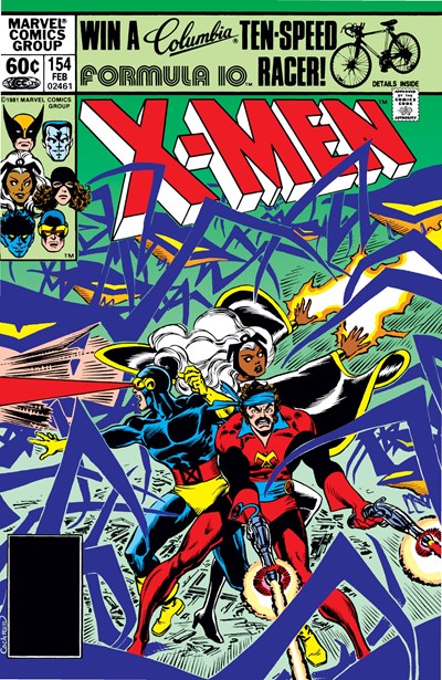 The Uncanny X-Men #154 cover