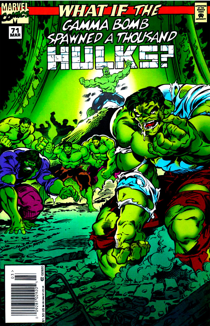 What If #71 Review (Mar 1995) | What If The Gamma Bomb Spawned A Thousand Hulks?