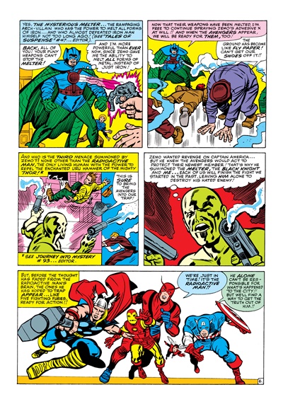 Page #6 from Avengers, The (1963 series) #6