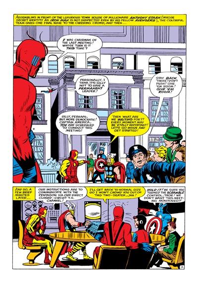 Page #2 from Avengers, The (1963 series) #8