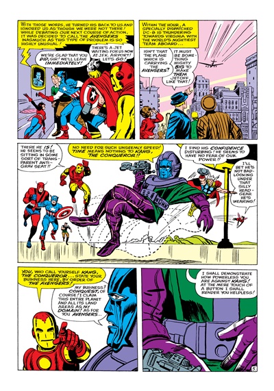 Page #5 from Avengers, The (1963 series) #8