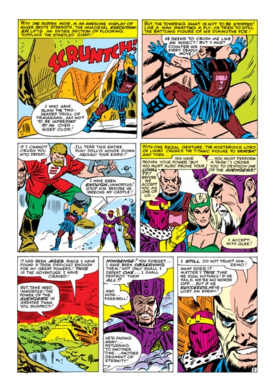 Page #5 from Avengers, The (1963 series) #10