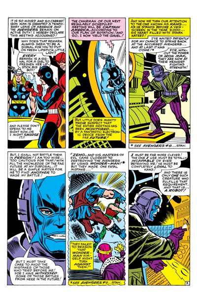 Page #3 from Avengers, The (1963 series) #11