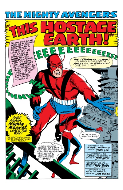 Page #1 from Avengers, The (1963 series) #12