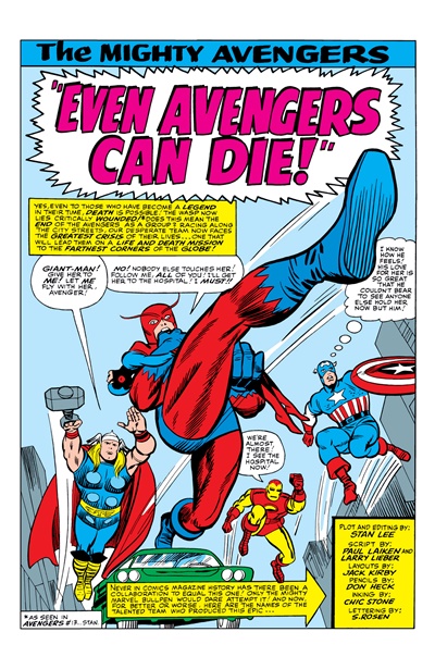 Page #1 from Avengers, The (1963 series) #14