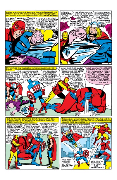 Page #5 from Avengers, The (1963 series) #14