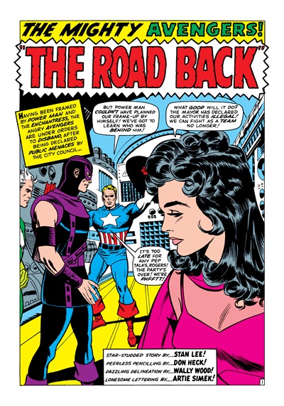 Page #1 from Avengers, The (1963 series) #22