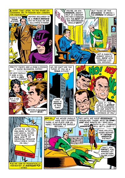 Page #5 from Avengers, The (1963 series) #22