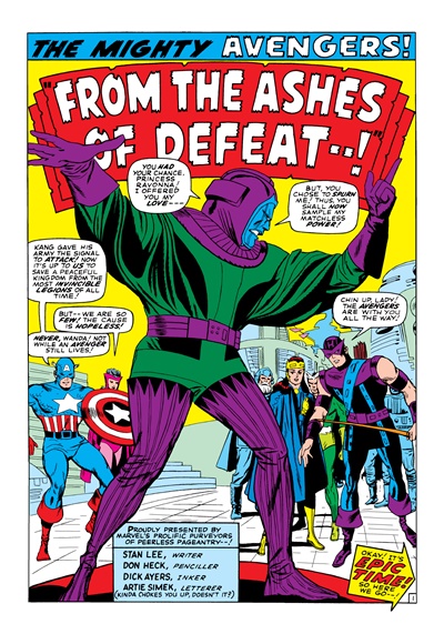 Page #1 from Avengers, The (1963 series) #24