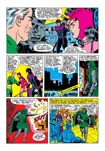 Page #6 from Avengers, The (1963 series) #25