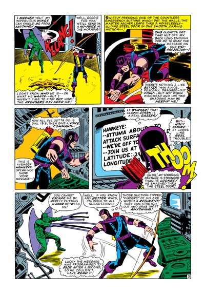 Page #3 from Avengers, The (1963 series) #27