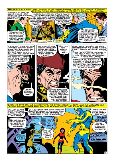 Page #6 from Avengers, The (1963 series) #33