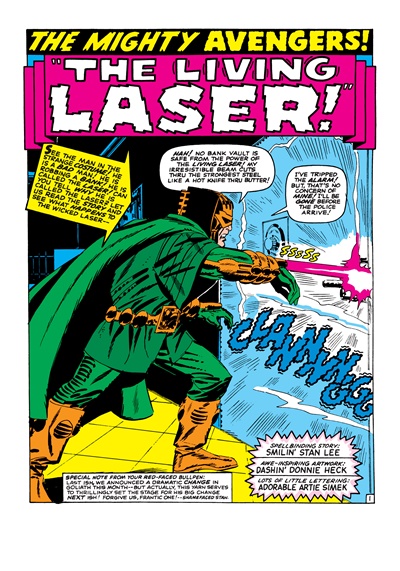 Page #1 from Avengers, The (1963 series) #34