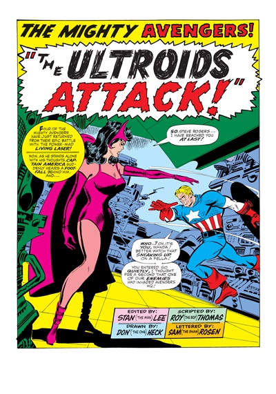 Page #1 from Avengers, The (1963 series) #36