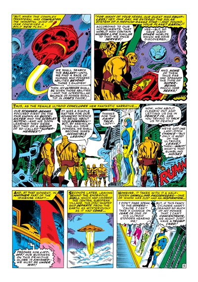 Page #5 from Avengers, The (1963 series) #37