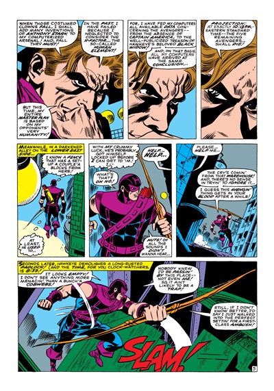 Page #5 from Avengers, The (1963 series) #39