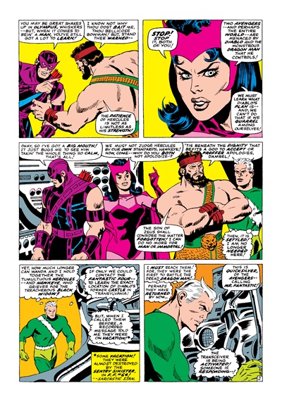 Page #2 from Avengers, The (1963 series) #42