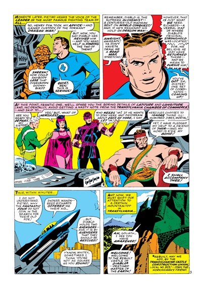 Page #3 from Avengers, The (1963 series) #42
