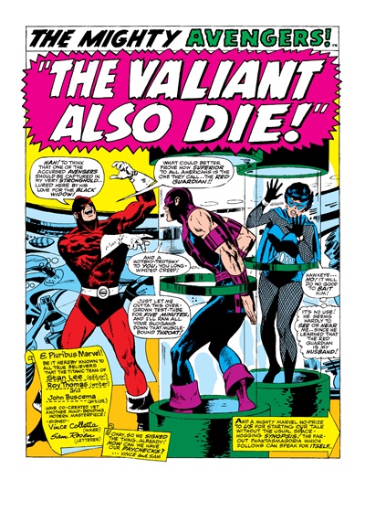 Page #1 from Avengers, The (1963 series) #44