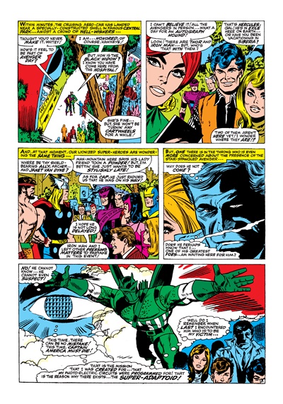 Page #3 from Avengers, The (1963 series) #45