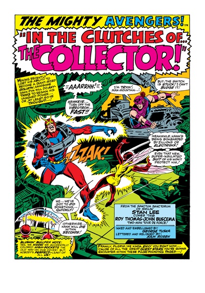 Page #1 from Avengers, The (1963 series) #51