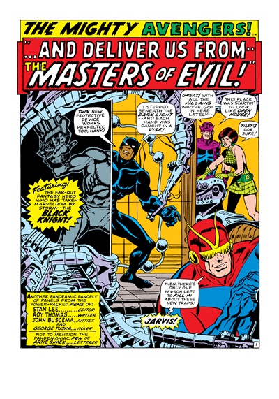 Page #1 from Avengers, The (1963 series) #54