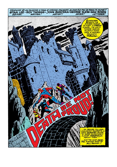 Page #1 from Avengers, The (1963 series) #56