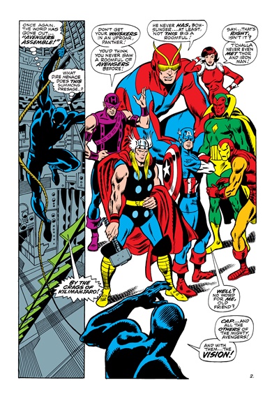 Page #2 from Avengers, The (1963 series) #58