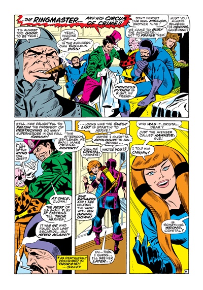Page #6 from Avengers, The (1963 series) #60
