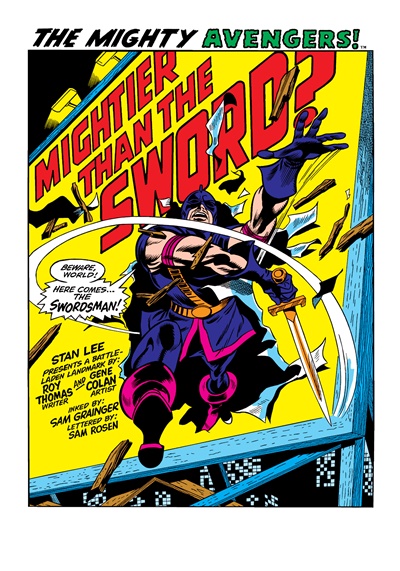 Page #1 from Avengers, The (1963 series) #65