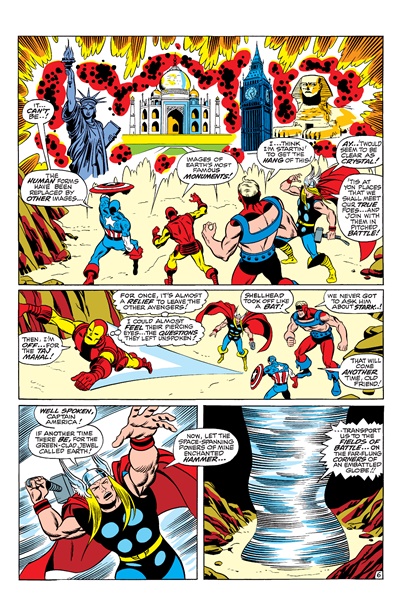 Page #6 from Avengers, The (1963 series) #70