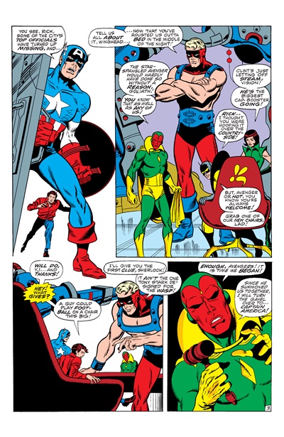 Page #3 from Avengers, The (1963 series) #72