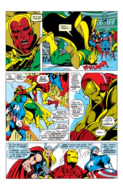 Page #2 from Avengers, The (1963 series) #93