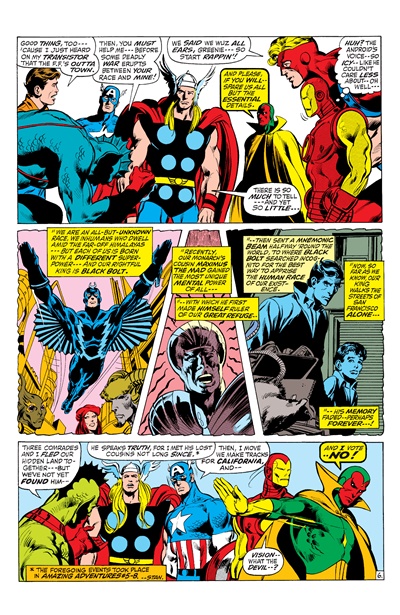 Page #6 from Avengers, The (1963 series) #95
